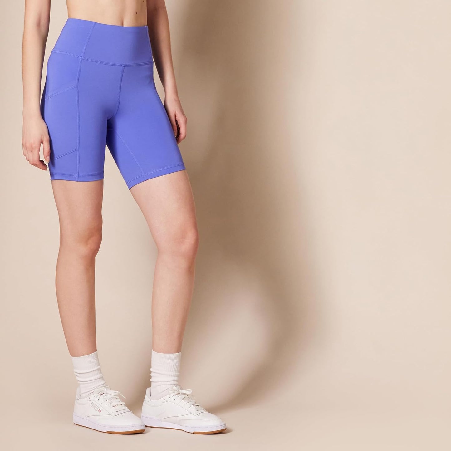Pro Sport Active Sculpt: Pantaloncini Ciclisti Yoga Donna a Vita Alta con Tasche | Compressione Media, Effetto Snellente