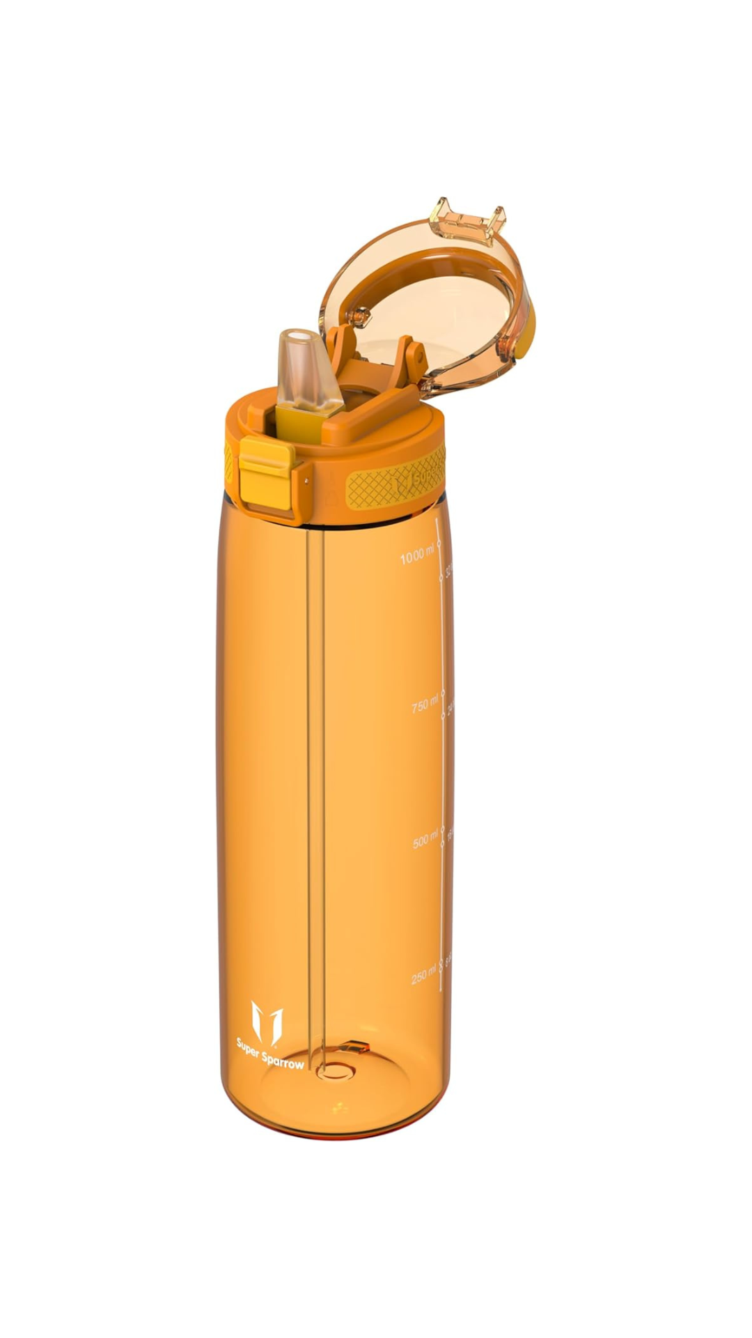 Borraccia - Touchsip Sportiva Bottiglia - 500Ml/750Ml/1L - Tritan Senza BPA, a Prova Di Perdite - Borracce Con Cannuccia Ideale per Scuola E Sport
