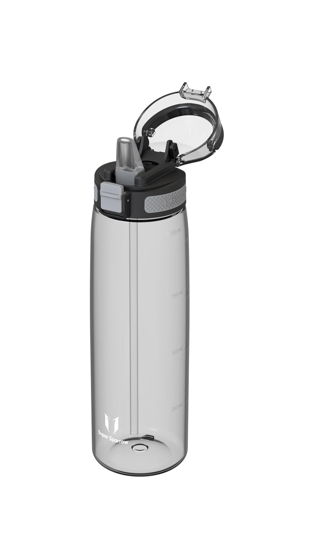 Borraccia - Touchsip Sportiva Bottiglia - 500Ml/750Ml/1L - Tritan Senza BPA, a Prova Di Perdite - Borracce Con Cannuccia Ideale per Scuola E Sport