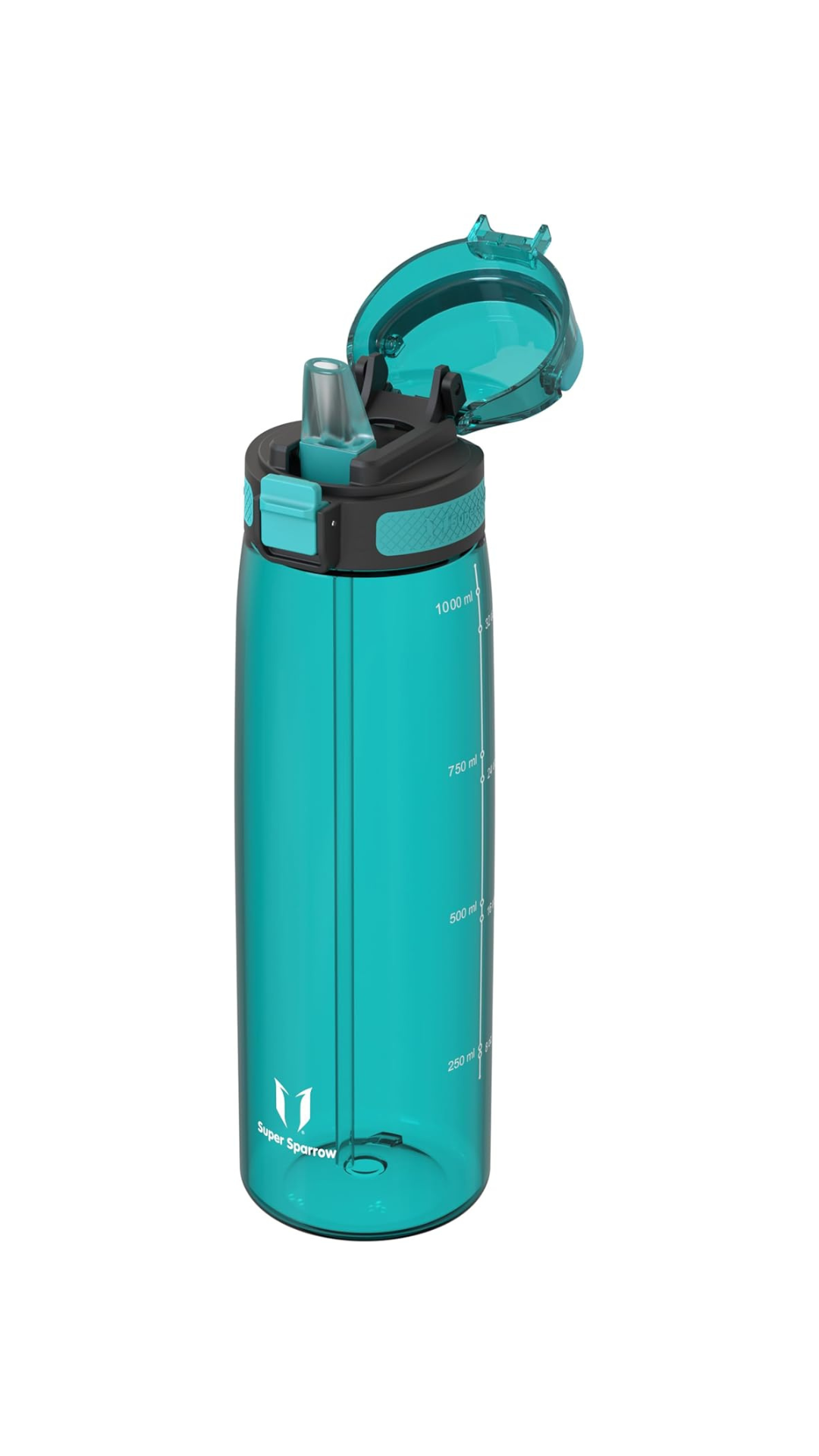 Borraccia - Touchsip Sportiva Bottiglia - 500Ml/750Ml/1L - Tritan Senza BPA, a Prova Di Perdite - Borracce Con Cannuccia Ideale per Scuola E Sport