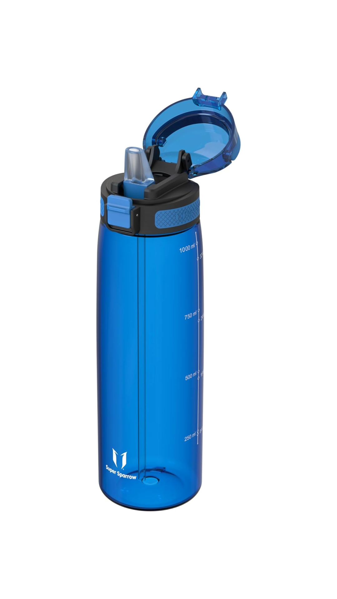 Borraccia - Touchsip Sportiva Bottiglia - 500Ml/750Ml/1L - Tritan Senza BPA, a Prova Di Perdite - Borracce Con Cannuccia Ideale per Scuola E Sport