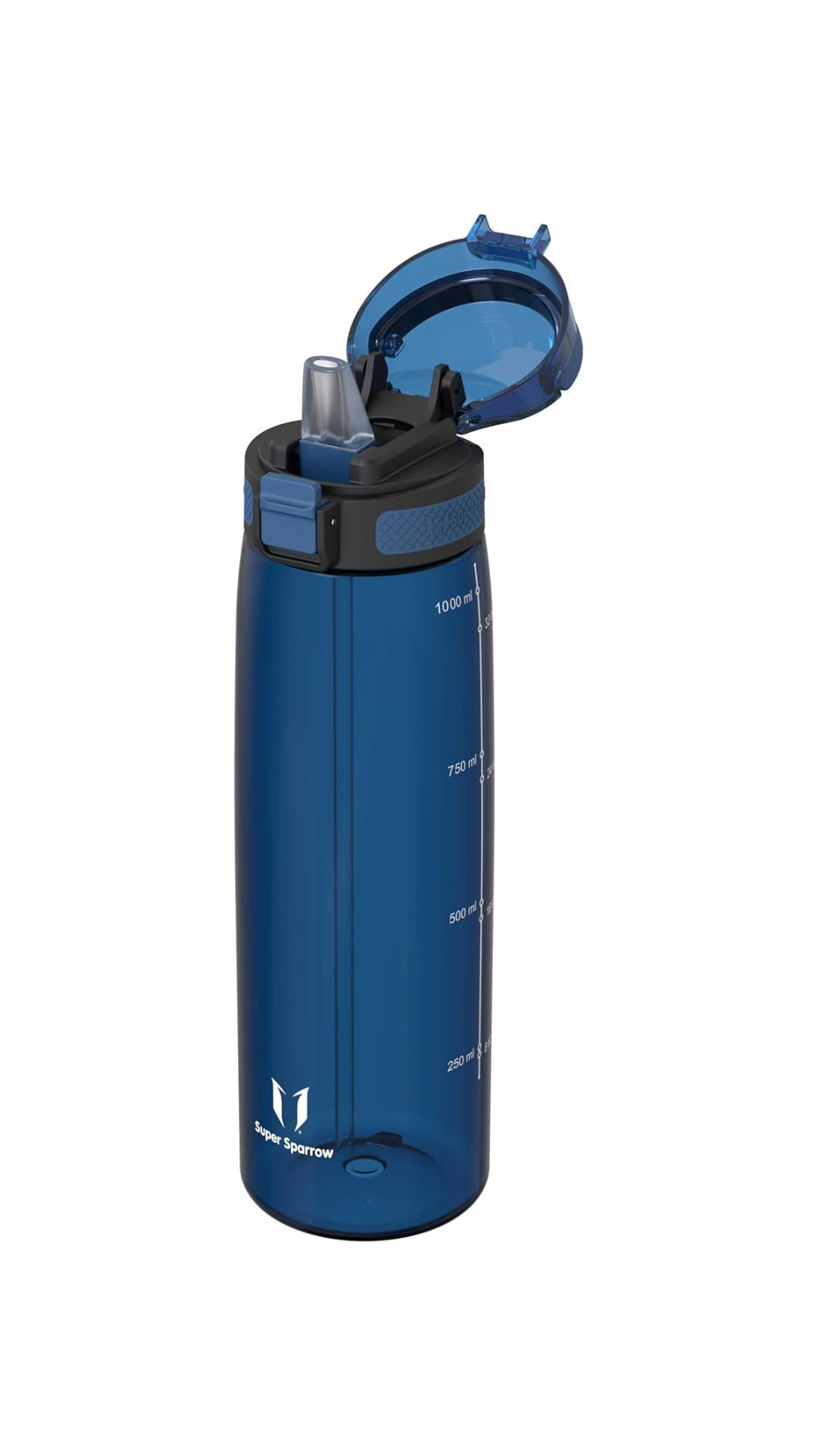 Borraccia - Touchsip Sportiva Bottiglia - 500Ml/750Ml/1L - Tritan Senza BPA, a Prova Di Perdite - Borracce Con Cannuccia Ideale per Scuola E Sport