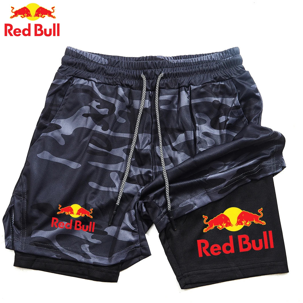 Pantaloncino Red Bull, doppio strato