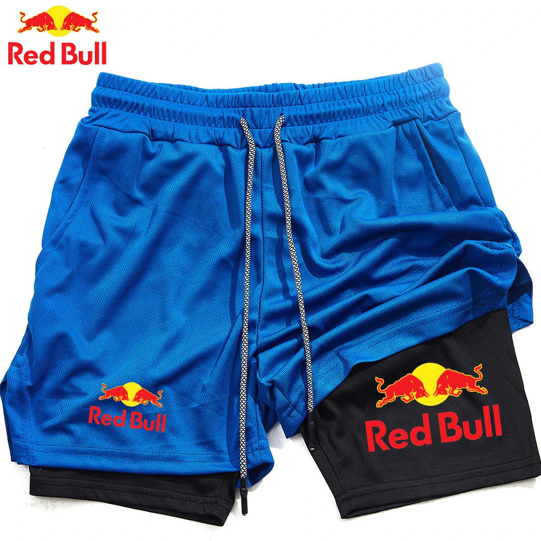 Pantaloncino Red Bull, doppio strato