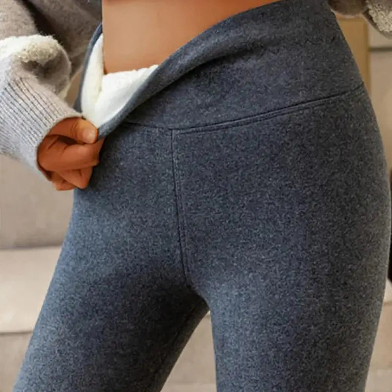 Pantaloni Termici Invernali Da Donna Pantaloni a Vita Alta Con Controllo Della Pancia Leggings Da Yoga Da Donna per Esercizi in Palestra Allenamento Da Corsa a Casa