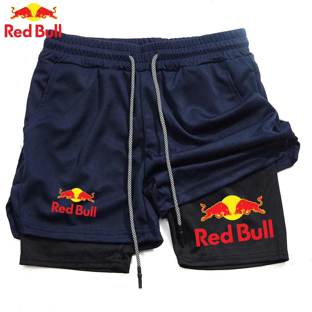 Pantaloncino Red Bull, doppio strato