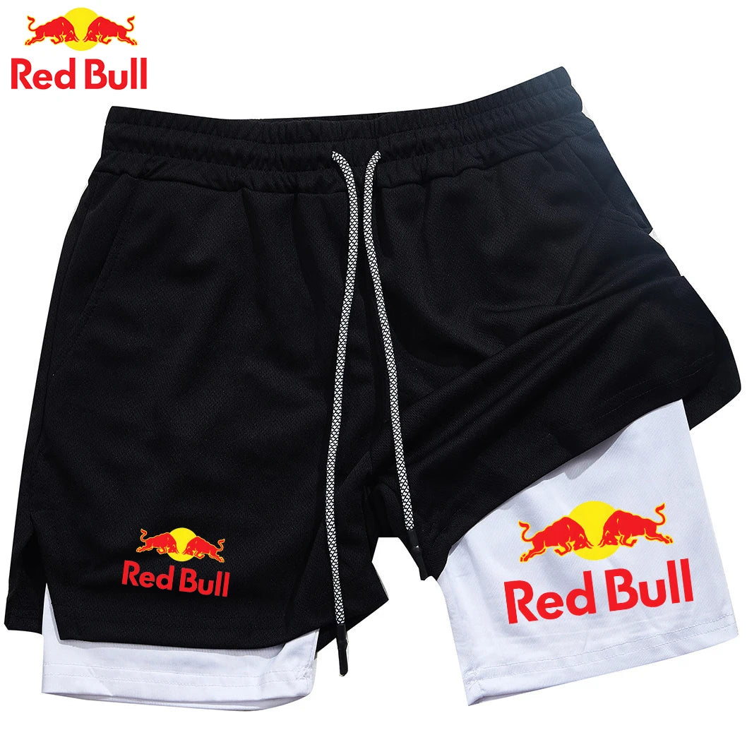 Pantaloncino Red Bull, doppio strato