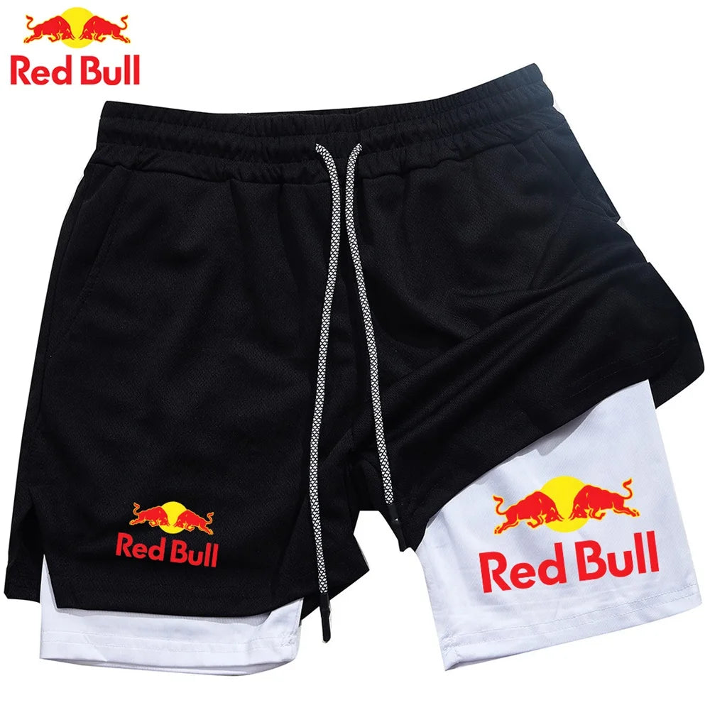 Pantaloncino Red Bull, doppio strato