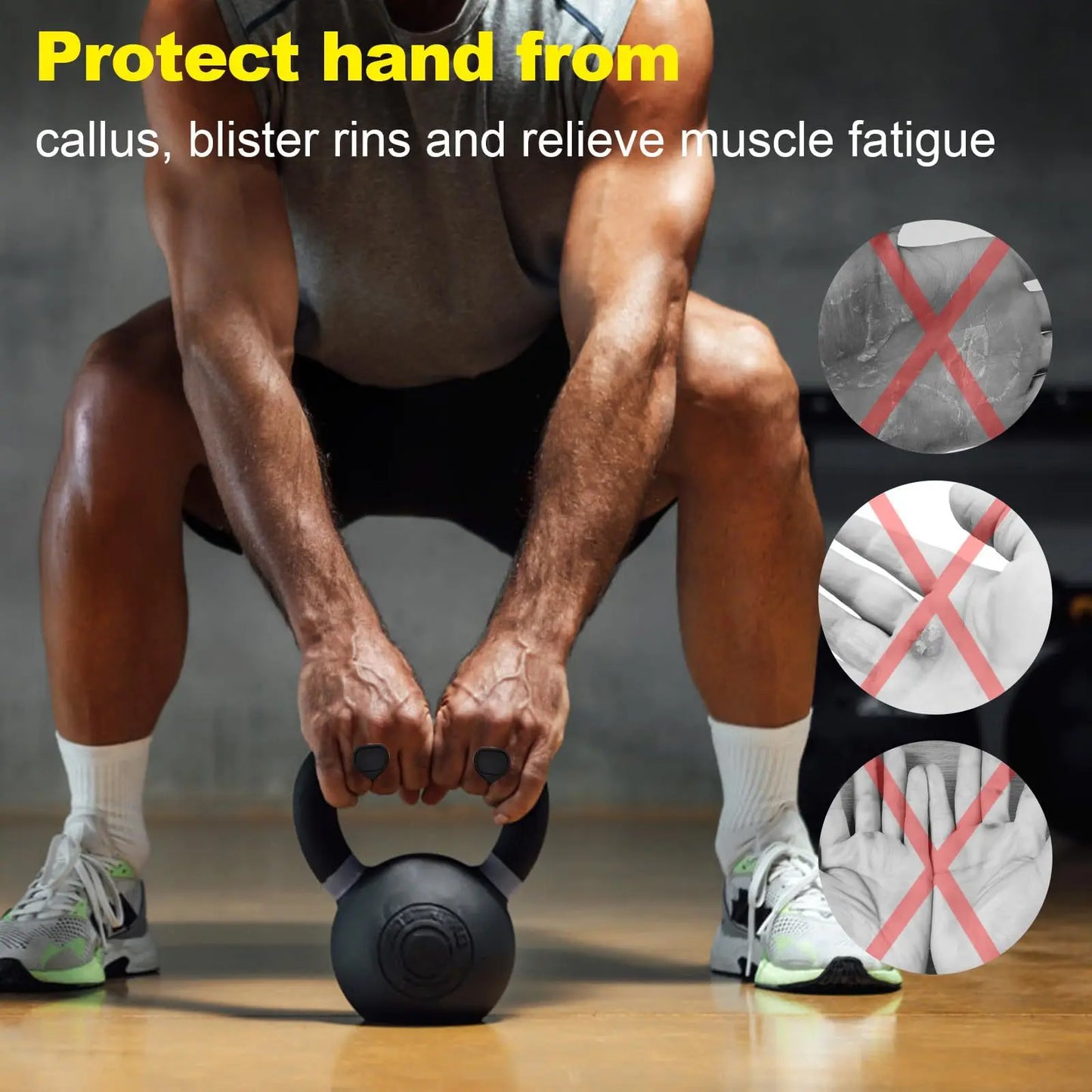 Gym Pro Grip Pads Pro Sport Italia (2 Pezzi): L'Impugnatura Perfetta per il Tuo Allenamento
