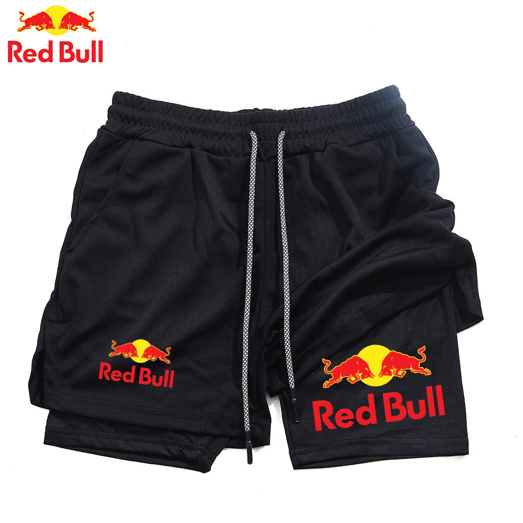 Pantaloncino Red Bull, doppio strato