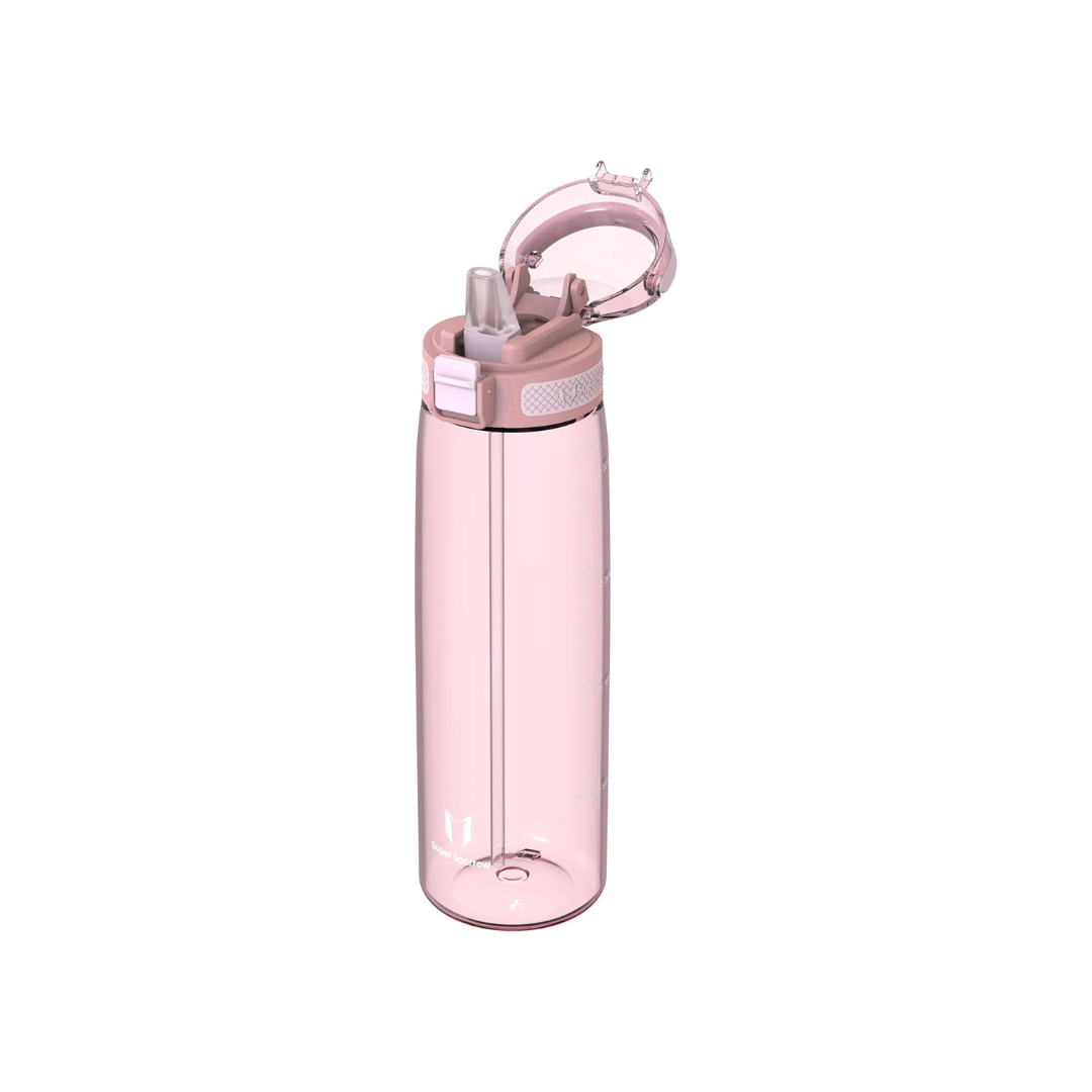 Borraccia - Touchsip Sportiva Bottiglia - 500Ml/750Ml/1L - Tritan Senza BPA, a Prova Di Perdite - Borracce Con Cannuccia Ideale per Scuola E Sport