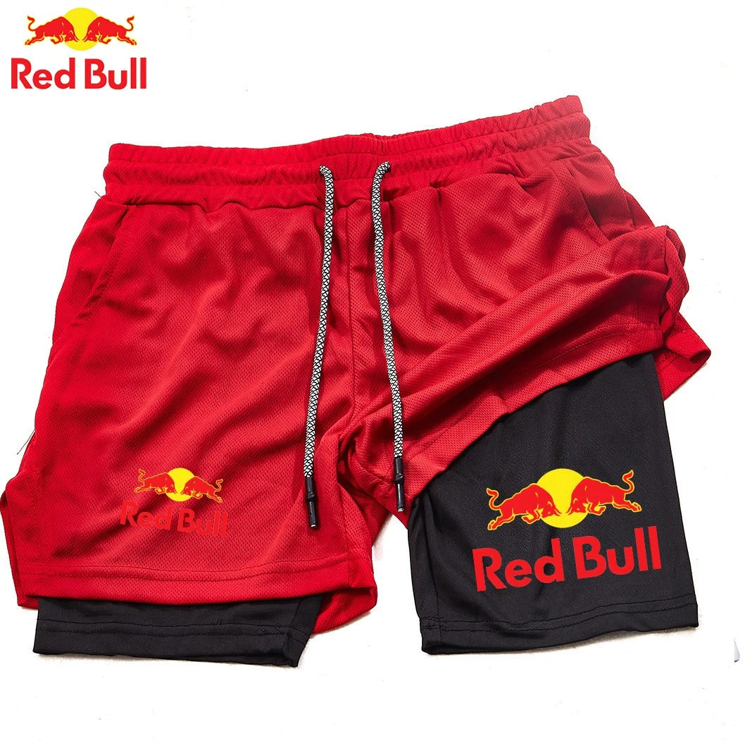 Pantaloncino Red Bull, doppio strato