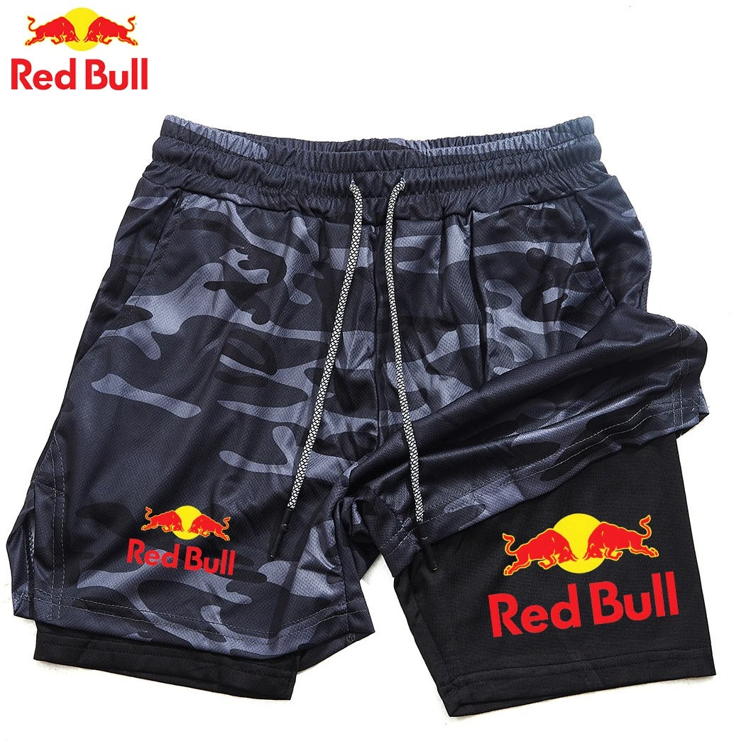 Pantaloncino Red Bull, doppio strato
