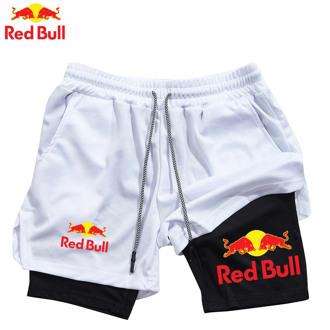 Pantaloncino Red Bull, doppio strato