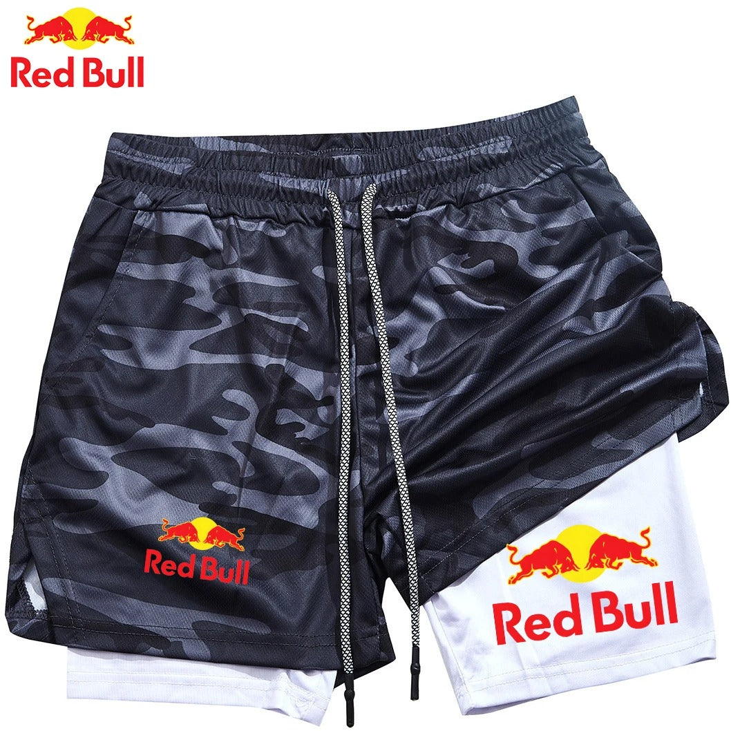 Pantaloncino Red Bull, doppio strato