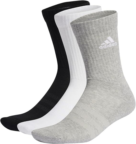 Unisex - Adulto Cushioned Crew Socks 3 Pairs