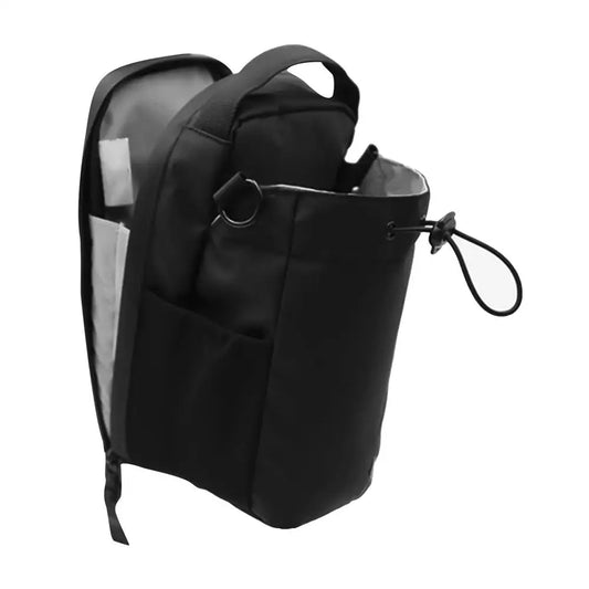 Fitness Magnetic Water Bottle Bag Gym Non Slip Magnetic Gym Sling Bag with Phone Pocket Magnetic Water Bottle Carrier Pouch