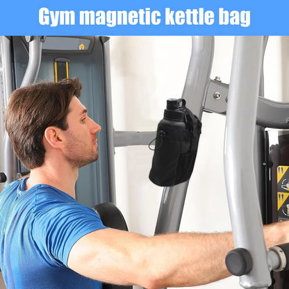 Magnetic Gym Sling Bag Waterproof Phone Holder Crossbody Bag Portable Travel Sports Bag for Outdoor Sports and Activities