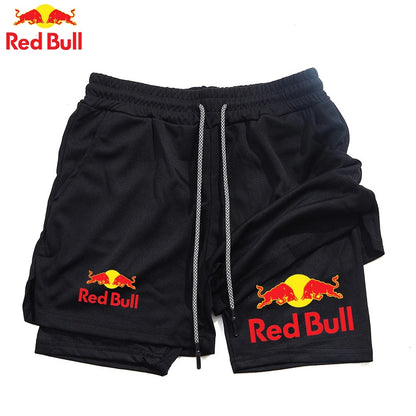 Pantaloncino Red Bull, doppio strato