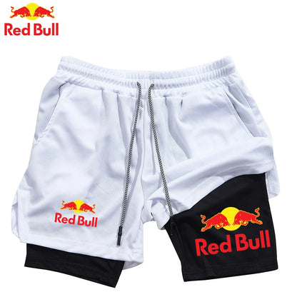 Pantaloncino Red Bull, doppio strato